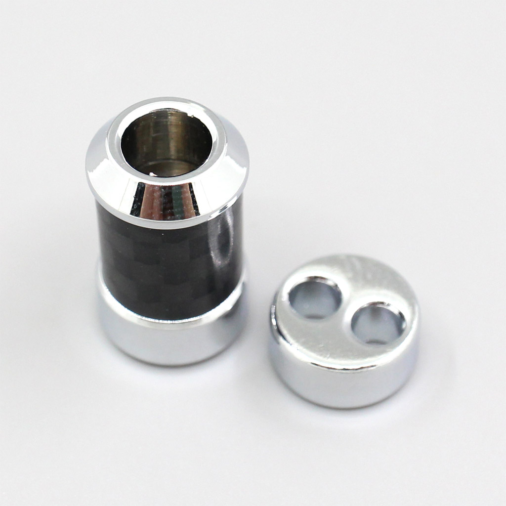 8 4 16 Cores Wire Superbright Surface + Carbon Fibre + Slider Kit For DIY Custom Headphone Earphone Cable