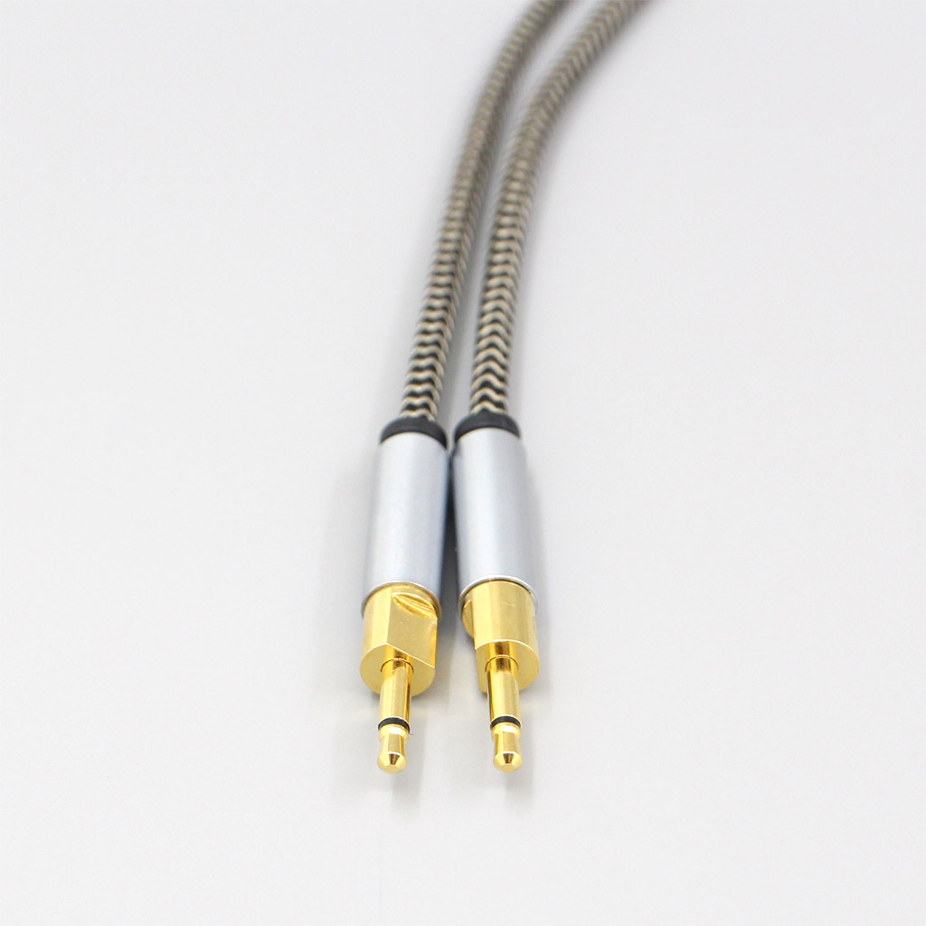 2 Core 2.8mm Litz OFC Earphone Shield Braided Sleeve Cable For Sennheiser HD700 Headset 2.5mm pin Headphone 