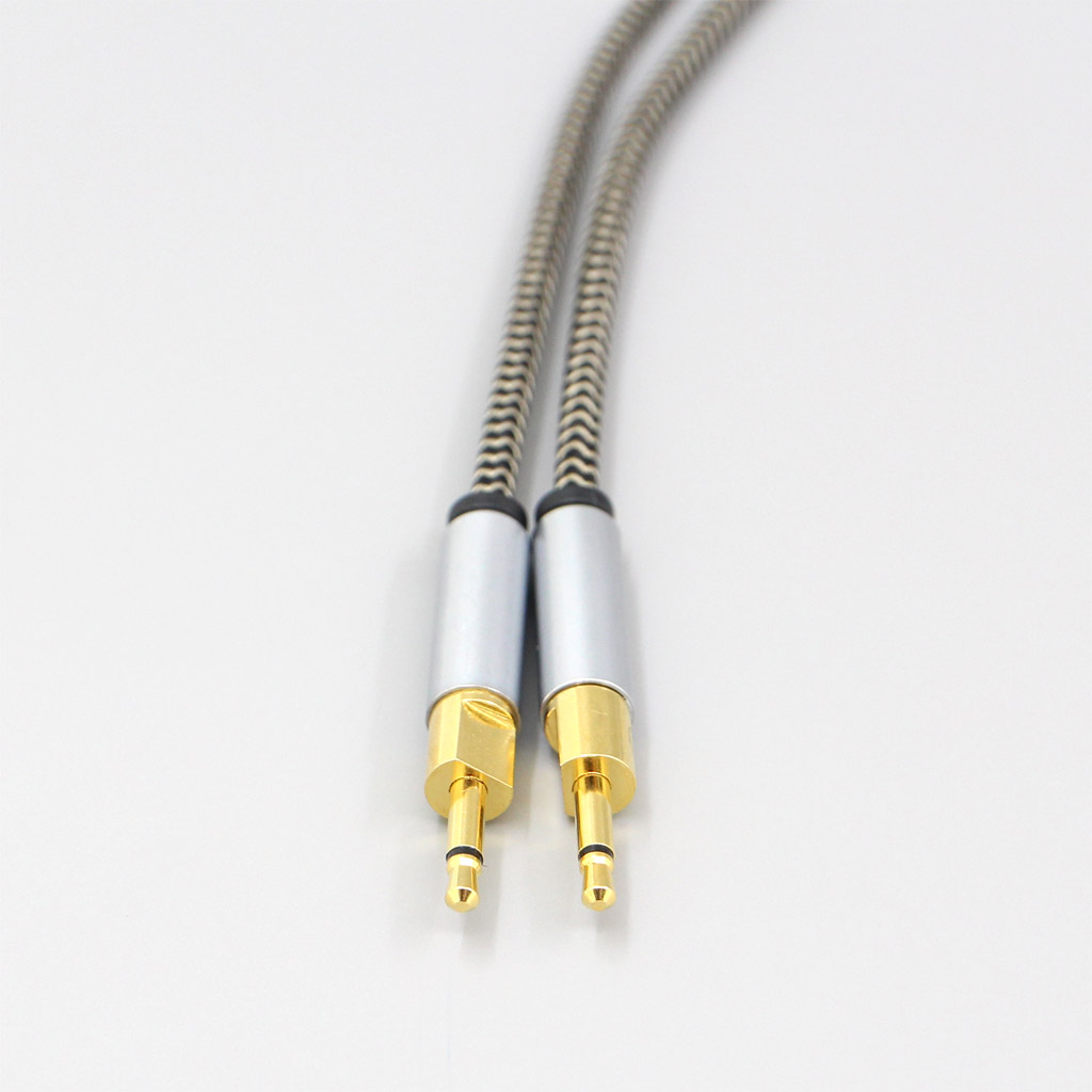2 Core 2.8mm Litz OFC Earphone Shield Braided Sleeve Cable For Sennheiser HD700 Headset 2.5mm pin Headphone