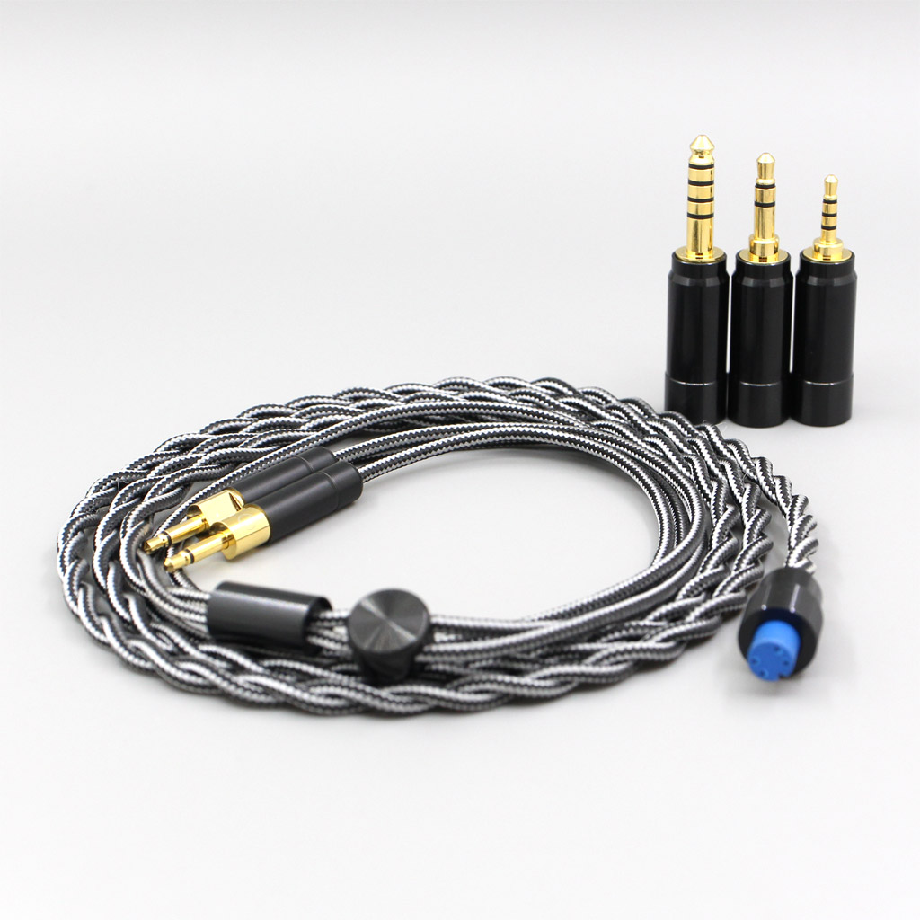 Awesome All in 1 Plug Earphone Headphone Cable For Sennheiser HD700 Headset 2.5mm pin 2 core 2.3mm