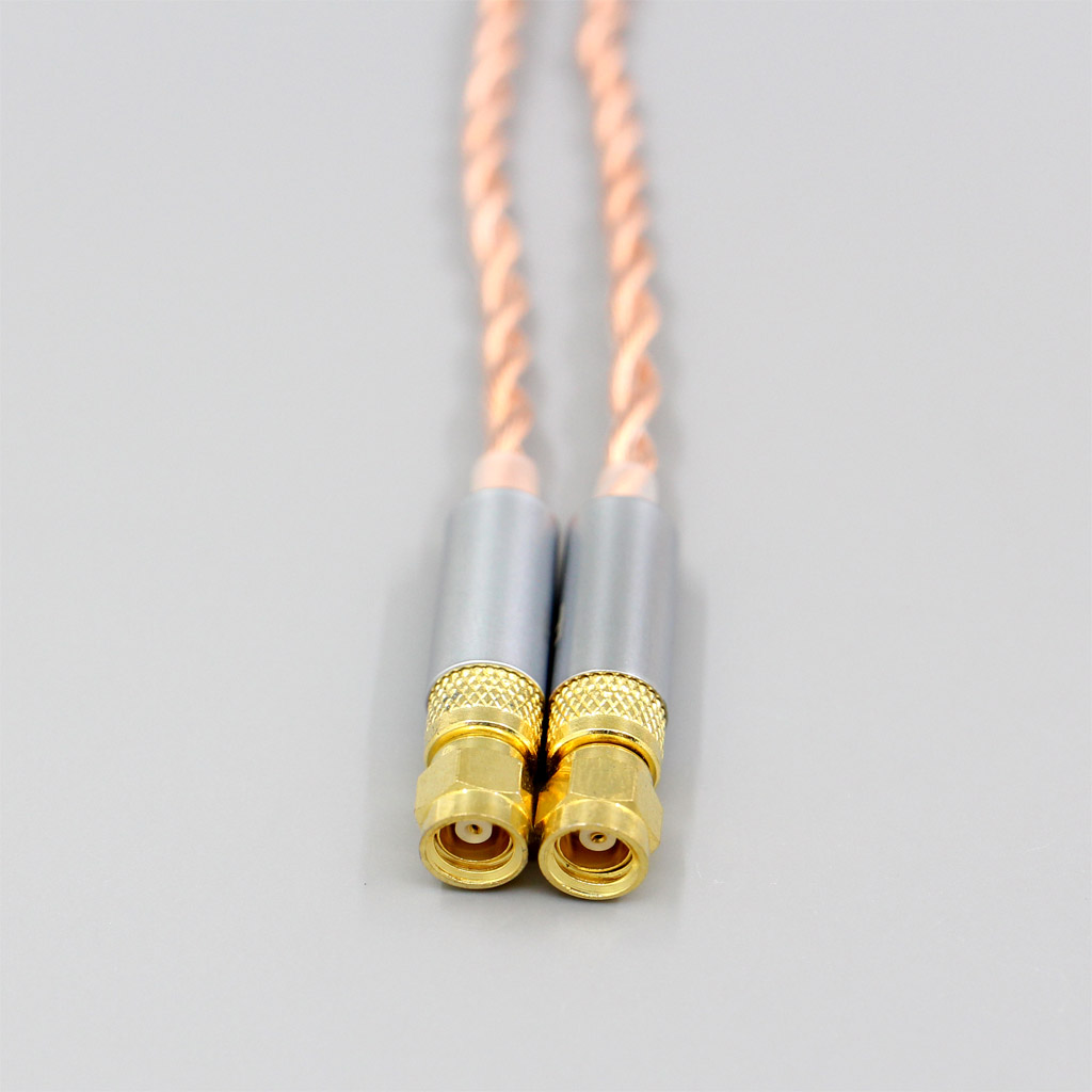 4 Core 1.7mm Litz HiFi-OFC Earphone Braided Cable For HiFiMan HE400 HE5 HE6 HE300 HE4 HE500 HE6 Earphone headset