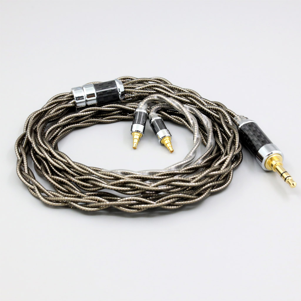 99% Pure Silver Palladium + Graphene Gold Earphone Shielding Cable For Sennheiser IE40 Pro IE40pro 4 core