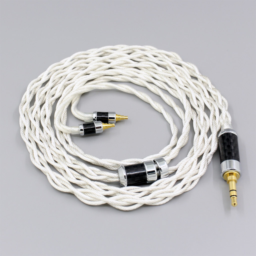 Graphene 7N OCC Silver Plated Shielding Coaxial Earphone Cable For Sennheiser IE40 Pro IE40pro