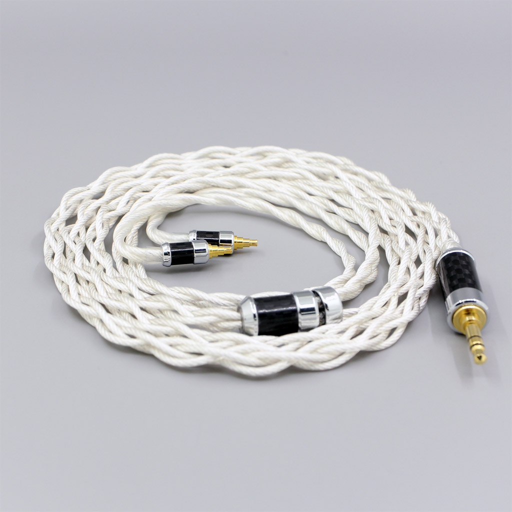 Graphene 7N OCC Silver Plated Shielding Coaxial Earphone Cable For Sennheiser IE40 Pro IE40pro
