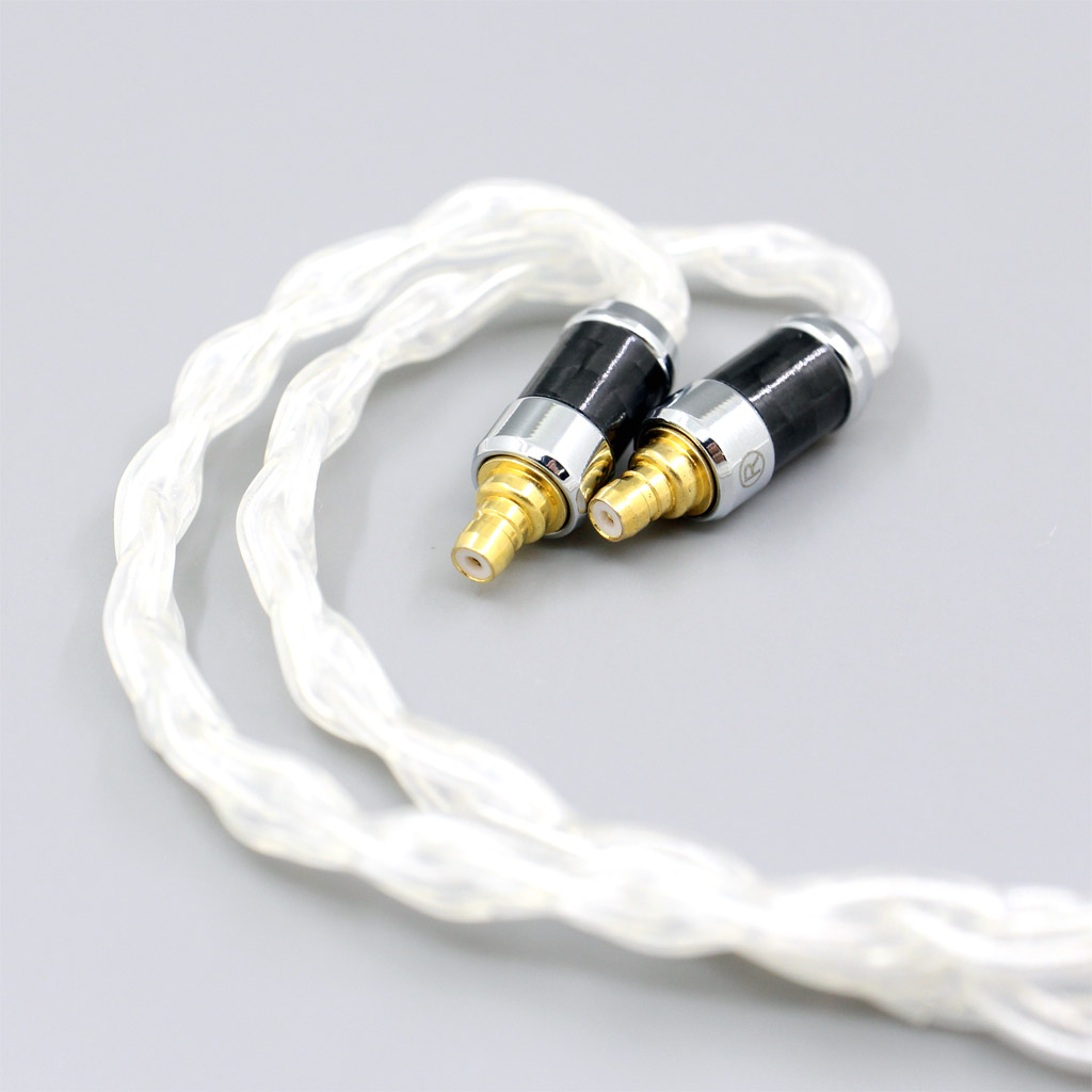 99% Pure Silver 8 Core 2.5mm 4.4mm 3.5mm XLR Headphone Earphone Cable For Sennheiser IE400 IE500 Pro