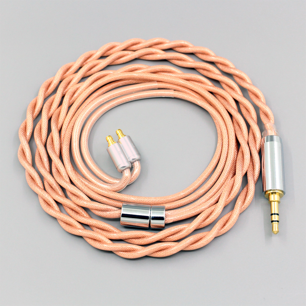Type6 756 core Shielding 7n Litz OCC Earphone Cable For Sennheiser IE400 IE500 Pro Headset 2 core 2.8mm
