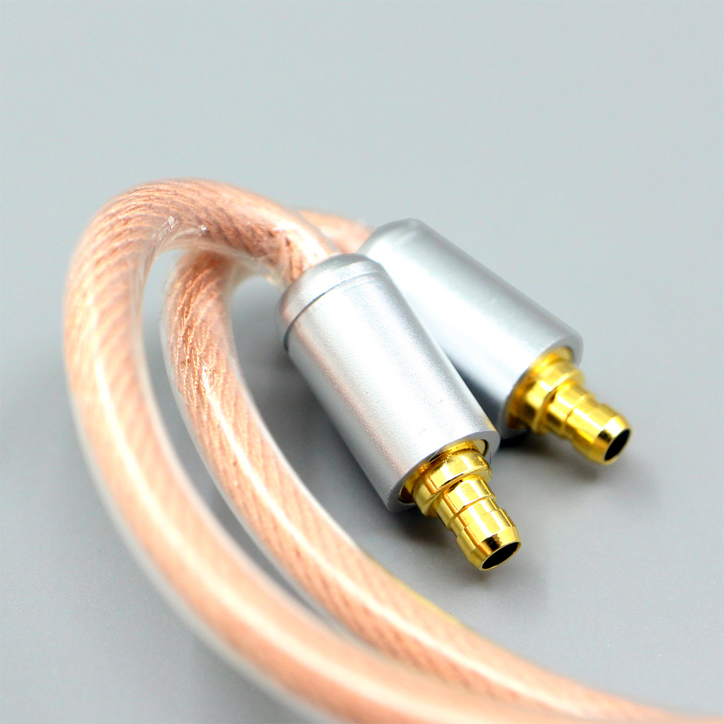 Type6 756 core Shielding 7n Litz OCC Earphone Cable For Sennheiser IE400 IE500 Pro Headset 2 core 2.8mm