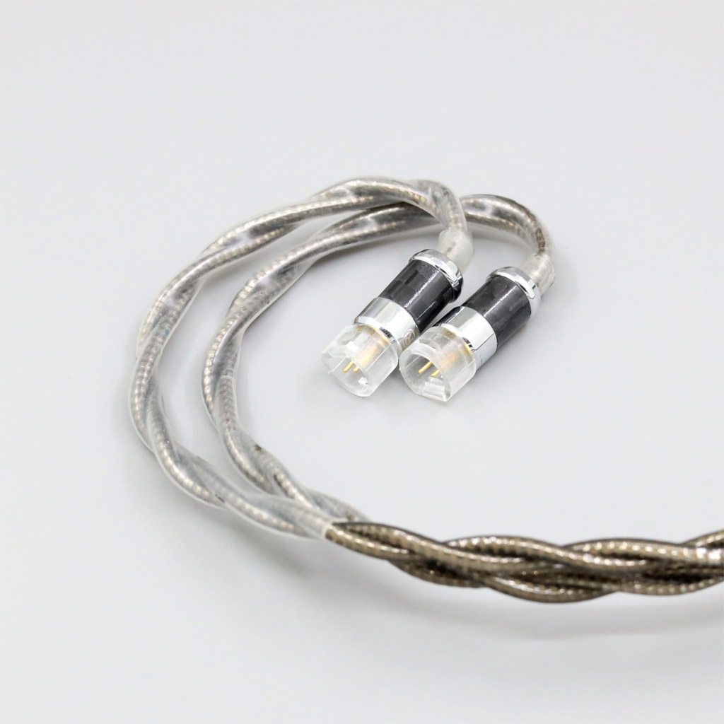 99% Pure Silver Palladium + Graphene Gold Earphone Shielding Cable For Sennheiser IE8 IE8i IE80 IE80s Metal Pin 