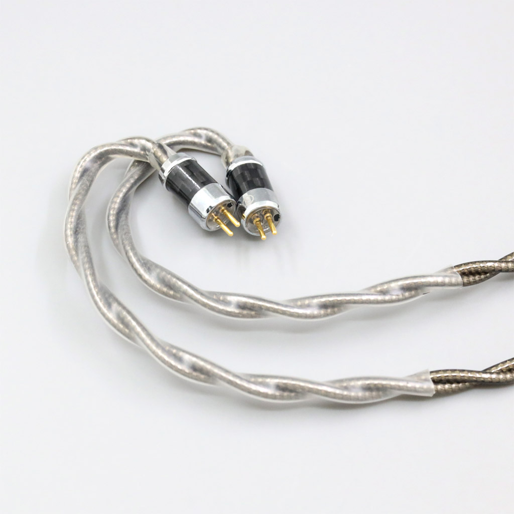 99% Pure Silver Palladium + Graphene Gold Earphone Shielding Cable For 0.78mm Flat Step JH Audio JH16 Pro JH11 Pro 5 6 7 BA