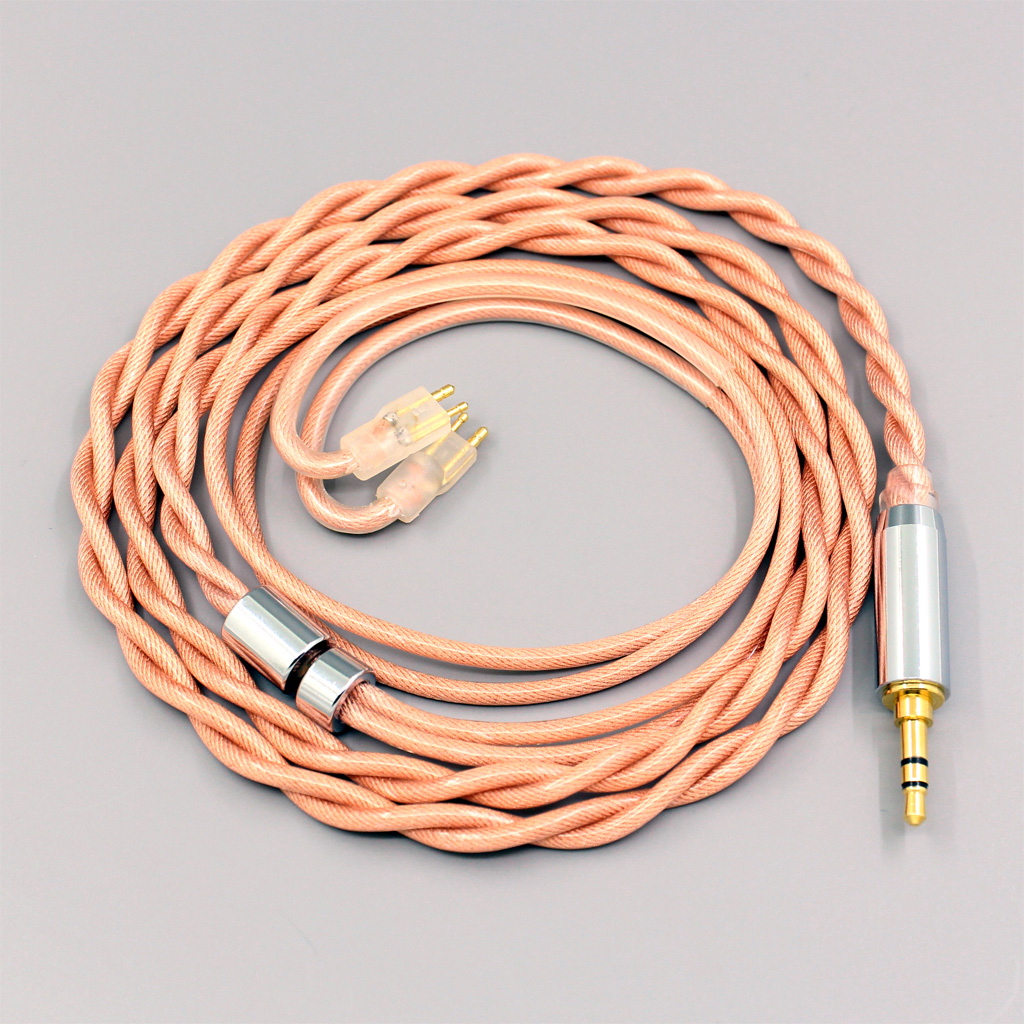 Type6 756 core 7n Litz OCC Earphone Cable For Fitear To Go! 334 private c435 mh334 Jaben 111(F111) MH333 22