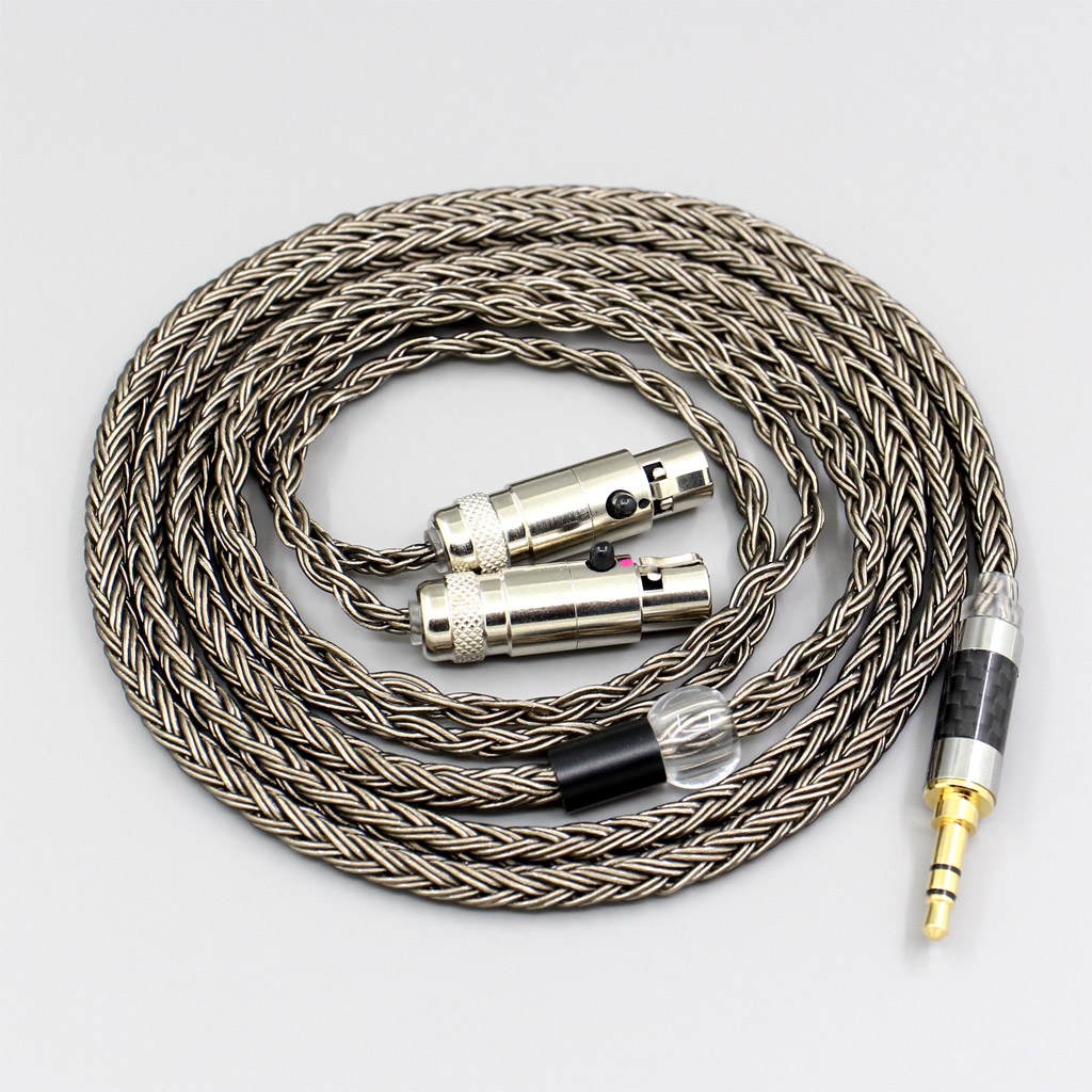 16 Core Grey Earphone Cable For Audeze LCD-3 LCD-2 LCD-X LCD-XC LCD-4z LCD-MX4 LCD-GX lcd-24