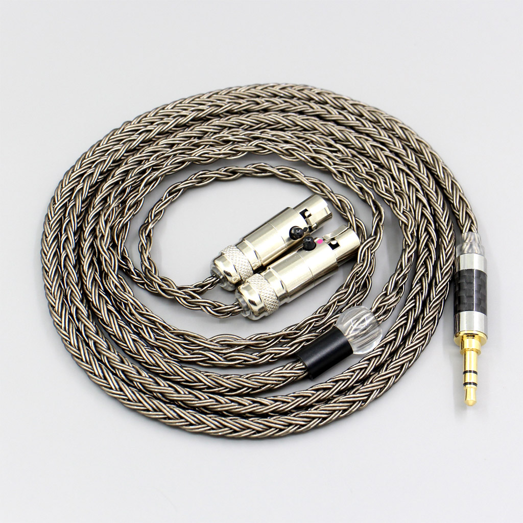 16 Core Grey Earphone Cable For Audeze LCD-3 LCD-2 LCD-X LCD-XC LCD-4z LCD-MX4 LCD-GX lcd-24
