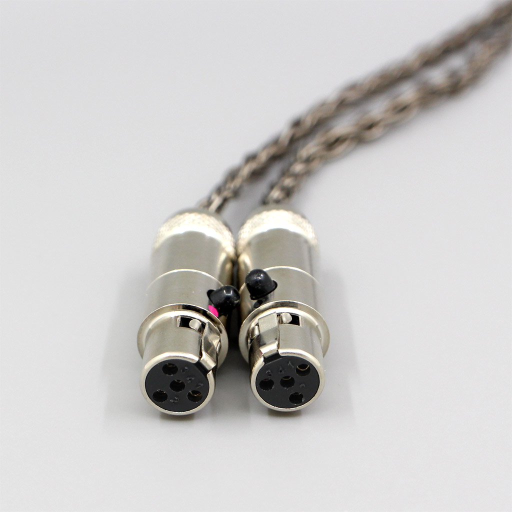 16 Core Grey Earphone Cable For Audeze LCD-3 LCD-2 LCD-X LCD-XC LCD-4z LCD-MX4 LCD-GX lcd-24