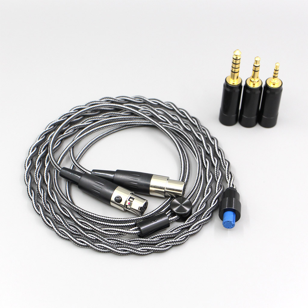 Awesome All in 1 Plug Earphone Headphone Cable For Audeze LCD-3 LCD-2 LCD-X LCD-XC LCD-4z LCD-MX4 LCD-GX lcd-24 2 core 2.3mm