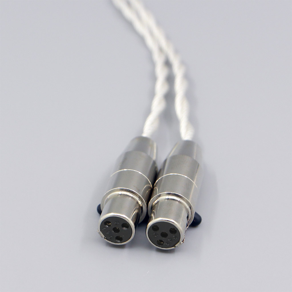 Graphene 7N OCC Silver Plated Type2 Earphone Cable For Audeze LCD-3 LCD-2 LCD-X LCD-XC LCD-4z LCD-MX4 LCD-GX lcd-24