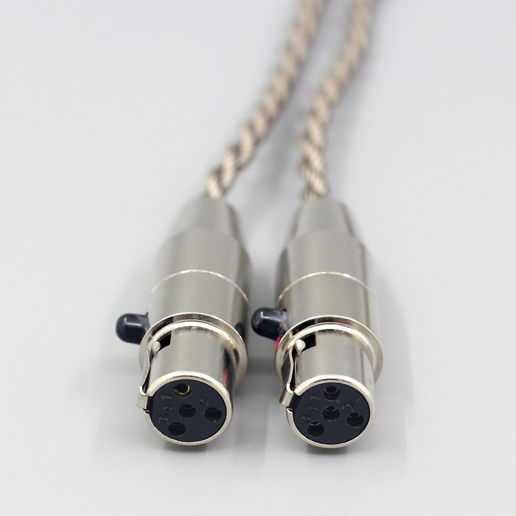 99% Pure Silver + Graphene Silver Plated Shield Earphone Cable For Audeze LCD-3 LCD-2 LCD-X LCD-XC LCD-4z LCD-MX4 LCD-GX lcd-24