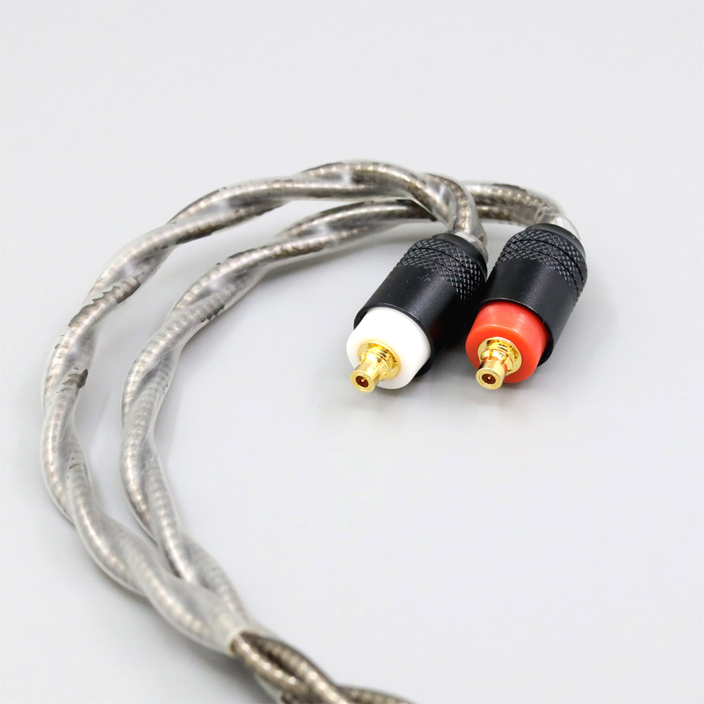 99% Pure Silver Palladium + Graphene Gold Earphone Shielding Cable For Sony IER-M7 IER-M9 IER-Z1R Headset 4 core