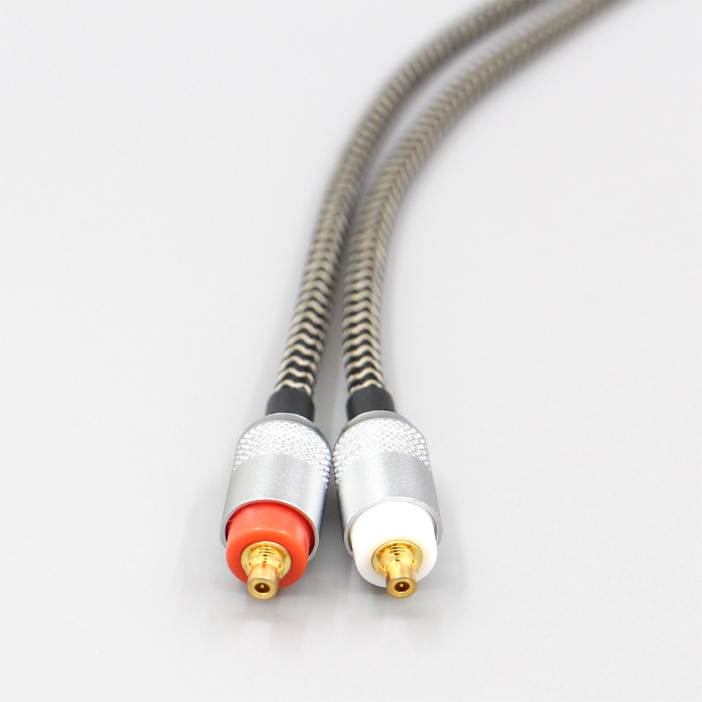 2 Core 2.8mm Litz OFC Earphone Shield Braided Sleeve Cable For Sony IER-M7 IER-M9 IER-Z1R Headset
