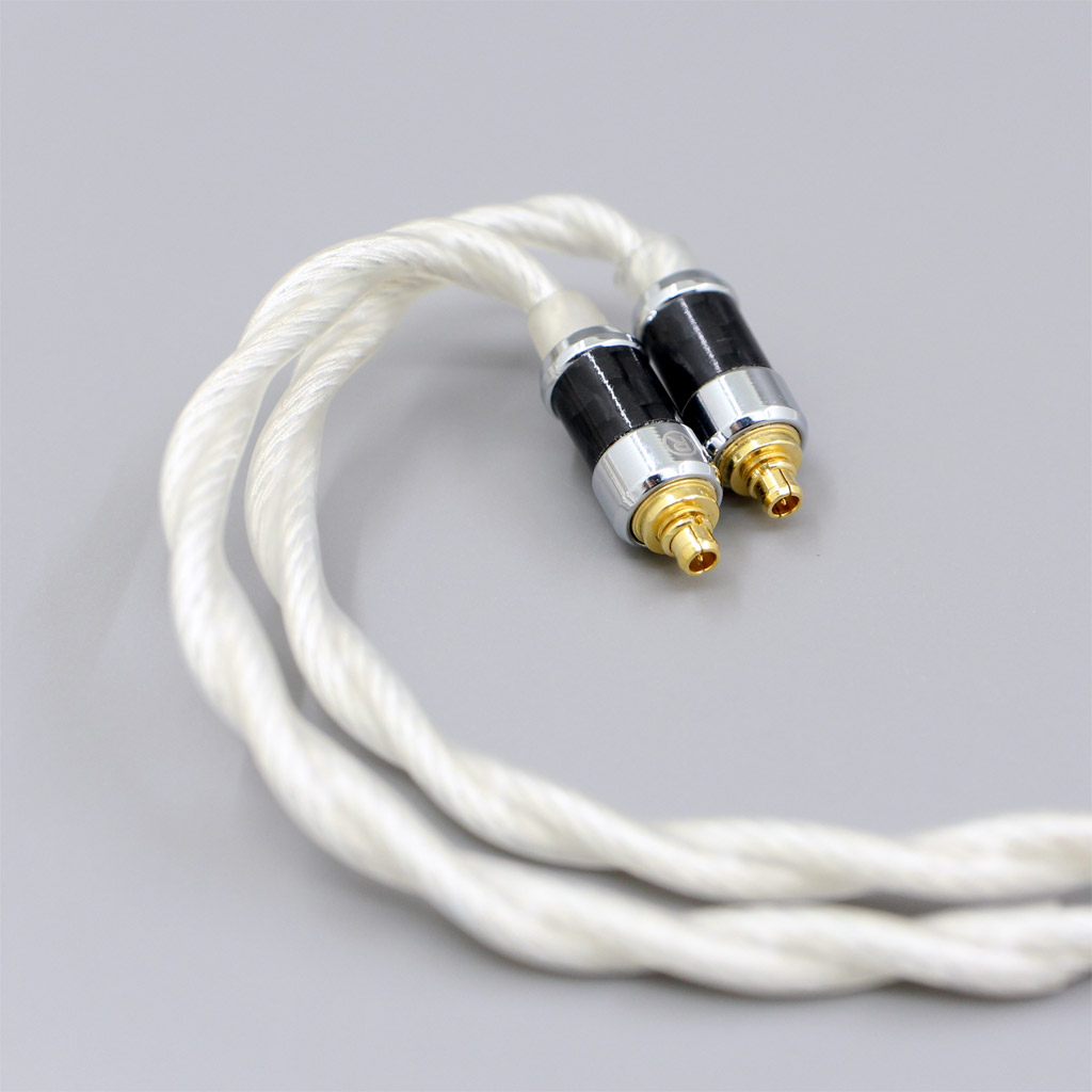 Graphene 7N OCC Silver Plated Shielding Coaxial Earphone Cable For AKG N5005 N30 N40 MMCX Sennheiser IE300 IE900 IE600