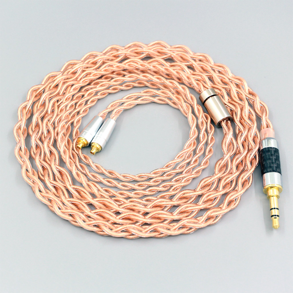 4 Core 1.7mm Litz HiFi-OFC Earphone Braided Cable For AKG N5005 N30 N40 MMCX Sennheiser IE300 IE900