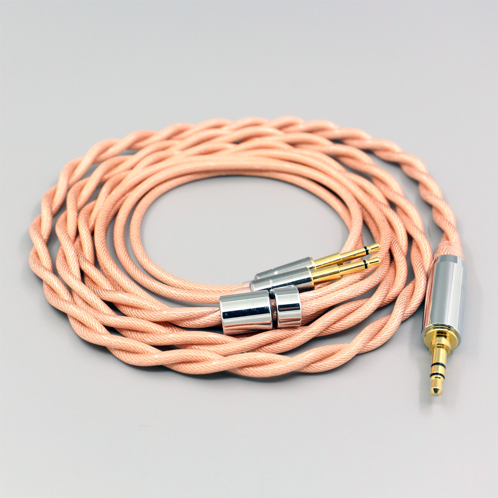 Type6 756 core Shielding 7n Litz OCC Earphone Cable For Sennheiser HD477 HD497 HD212 PRO EH250 EH350 Headphone 2.5mm