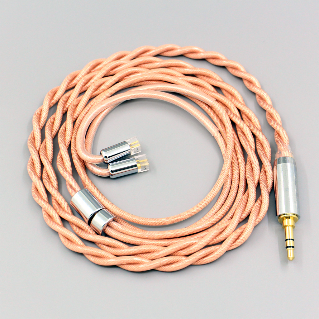 Type6 756 core Shielding 7n Litz OCC Earphone Cable For UE11 UE18 pro QDC Gemini Gemini-S Anole V3-C V3-S V6-C