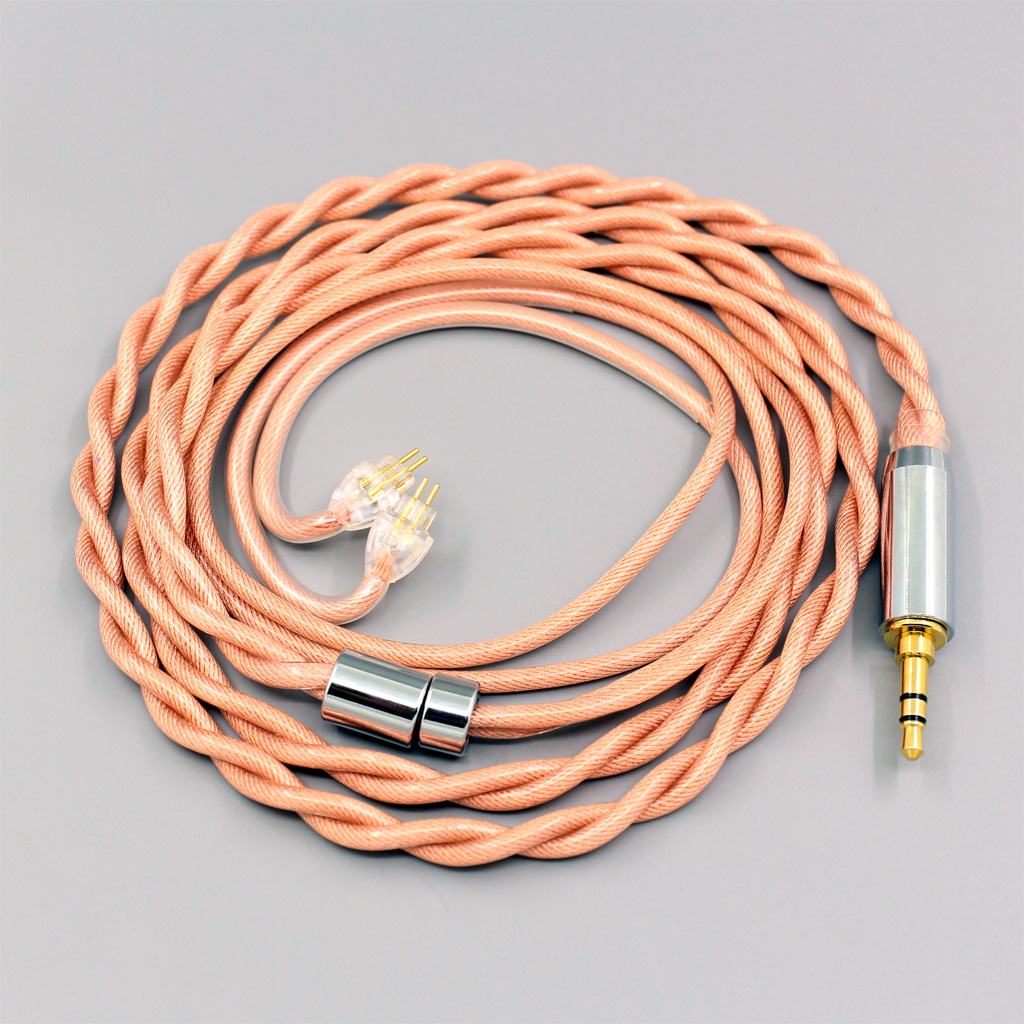 Type6 756 core Shielding 7n Litz OCC Earphone Cable For HiFiMan RE2000 Topology Diaphragm Dynamic Driver