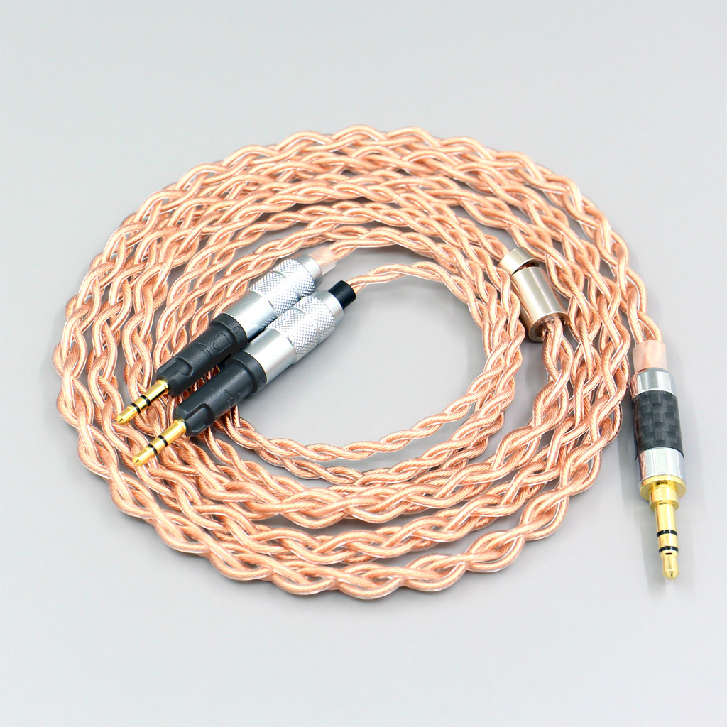 4 Core 1.7mm Litz HiFi-OFC Earphone Braided Cable For Audio-Technica ATH-R70X Headphone Headset