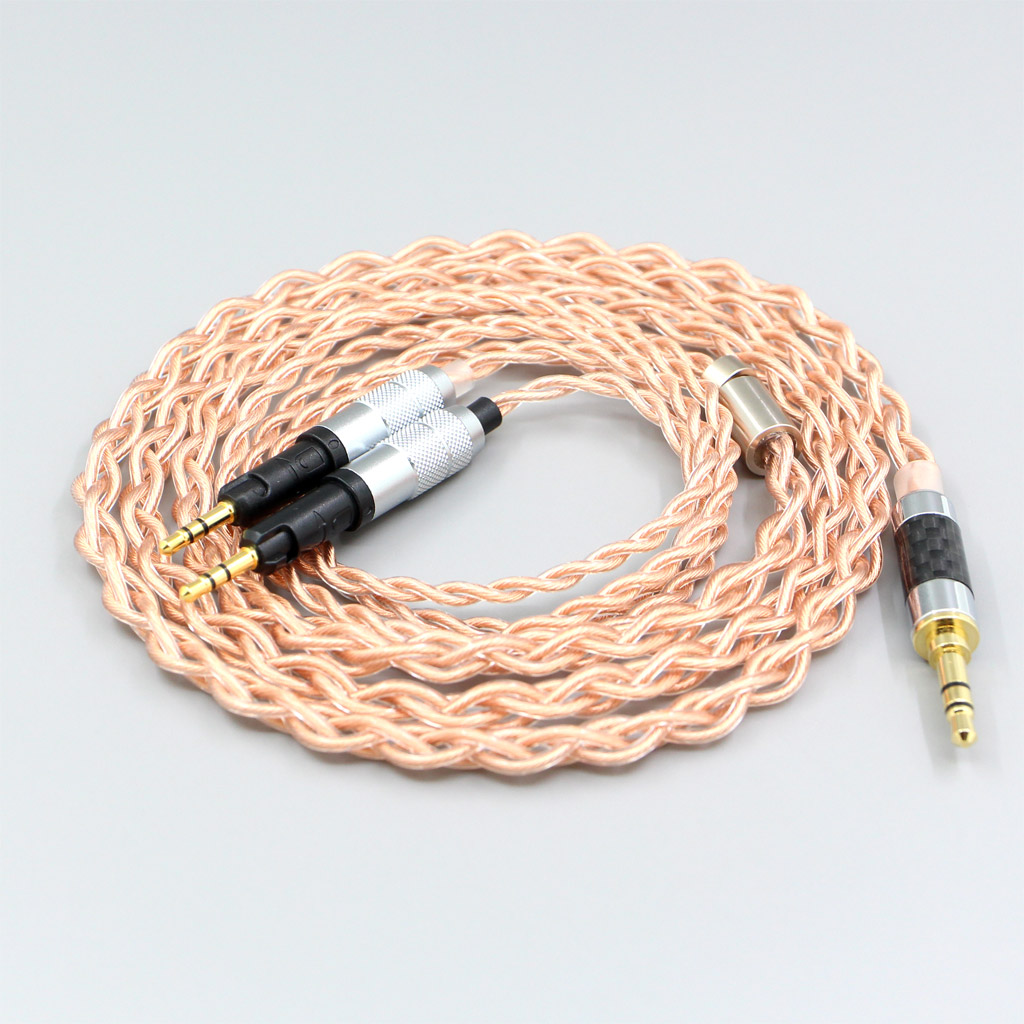 4 Core 1.7mm Litz HiFi-OFC Earphone Braided Cable For Audio-Technica ATH-R70X Headphone Headset