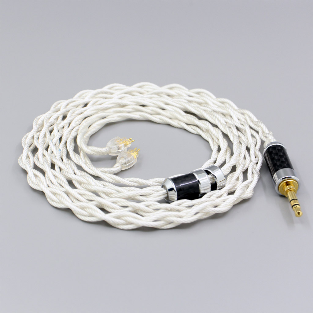 Graphene 7N OCC Silver Plated Shielding Coaxial Earphone Cable For HiFiMan RE2000 Topology Diaphragm Dynamic Driver