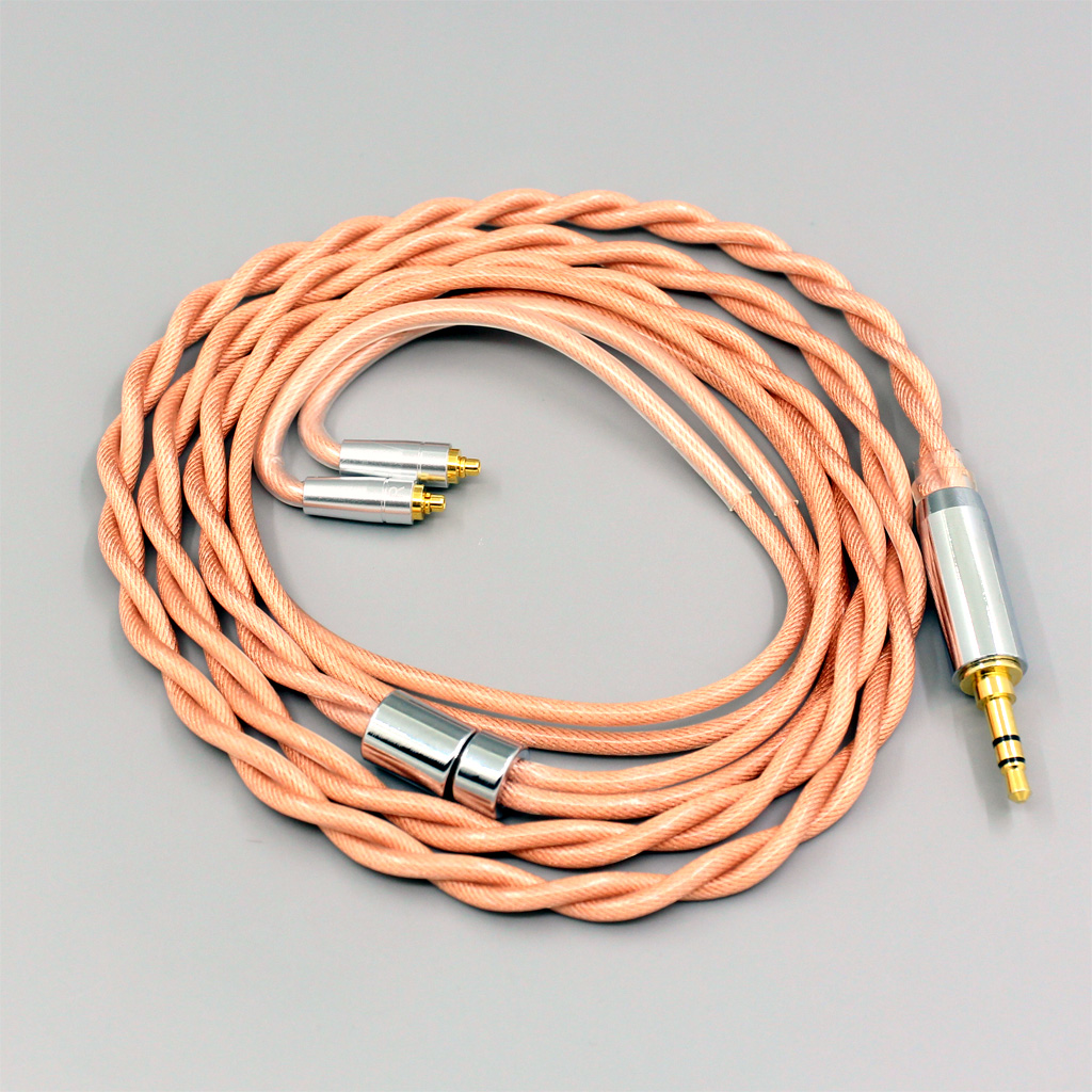 Type6 756 core Shielding 7n Litz OCC Earphone Cable For AKG N5005 N30 N40 MMCX Sennheiser IE300 IE900 2 core 2.8mm