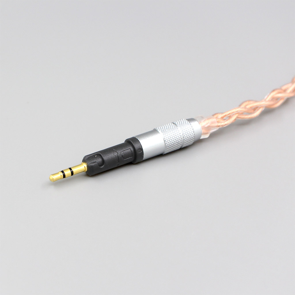 4 Core 1.7mm Litz HiFi-OFC Earphone Braided Cable For Audio Technica ATH-M50x ATH-M40x ATH-M70x ATH-M60x