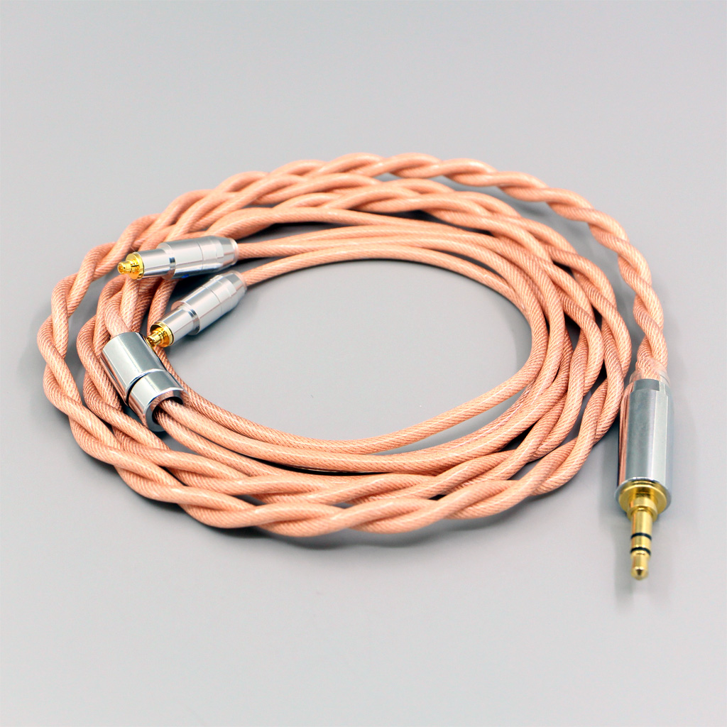 Type6 756 core Shielding 7n Litz OCC Earphone Cable For Shure SRH1540 SRH1840 SRH1440 2 core 2.8mm Headphone