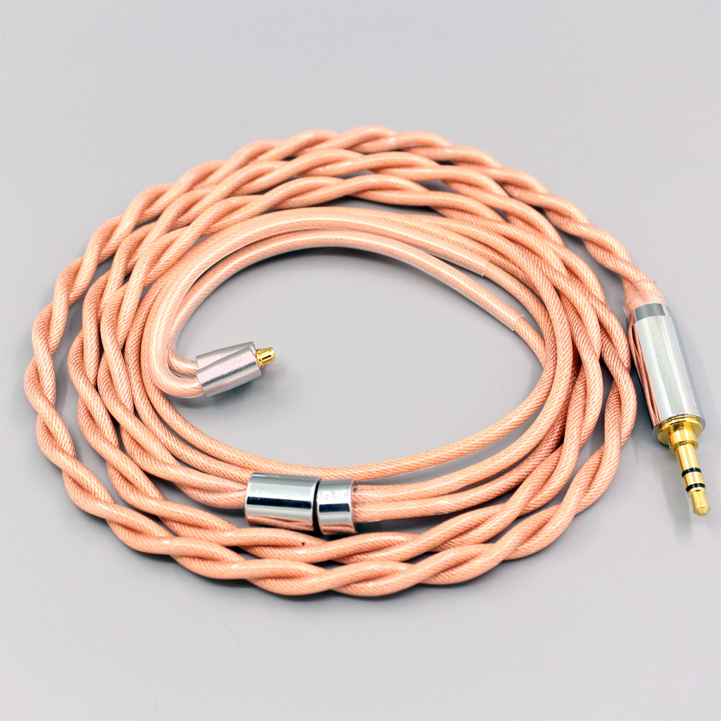 Type6 756 core Shielding 7n Litz OCC Earphone Cable For Dunu T5 Titan 3 T3 (Increase Length MMCX) 2 cores 2.8mm
