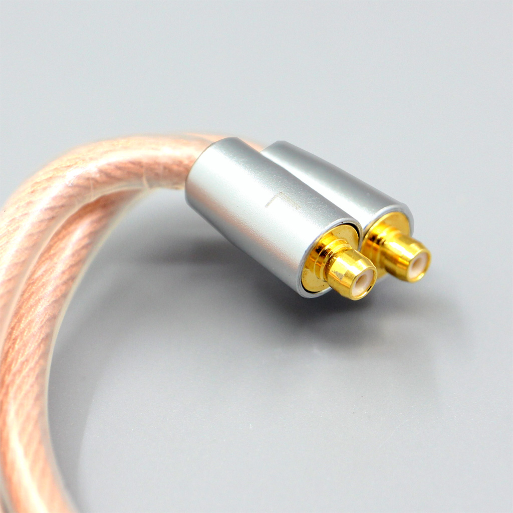 Type6 756 core Shielding 7n Litz OCC Earphone Cable For Acoustune HS 1695Ti 1655CU 1695Ti 1670SS 2 core 2.8mm