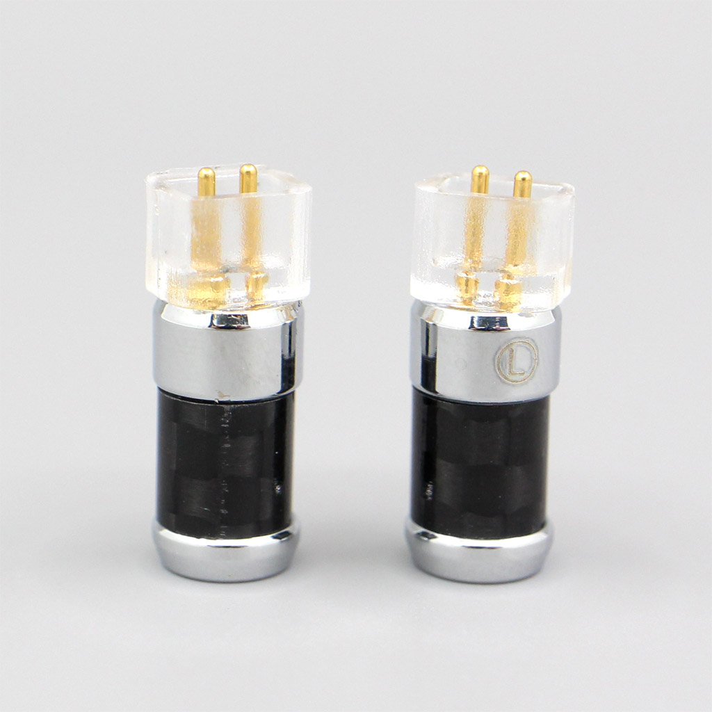 Superbright Surface + Carbon Fibre DIY Earphone Pins For UE11 UE18 pro QDC Gemini Gemini-S Anole V3-C V3-S V6-C