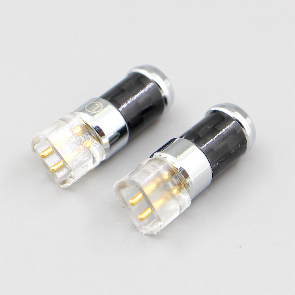 Superbright Surface + Carbon Fibre DIY Earphone Pins For UE11 UE18 pro QDC Gemini Gemini-S Anole V3-C V3-S V6-C
