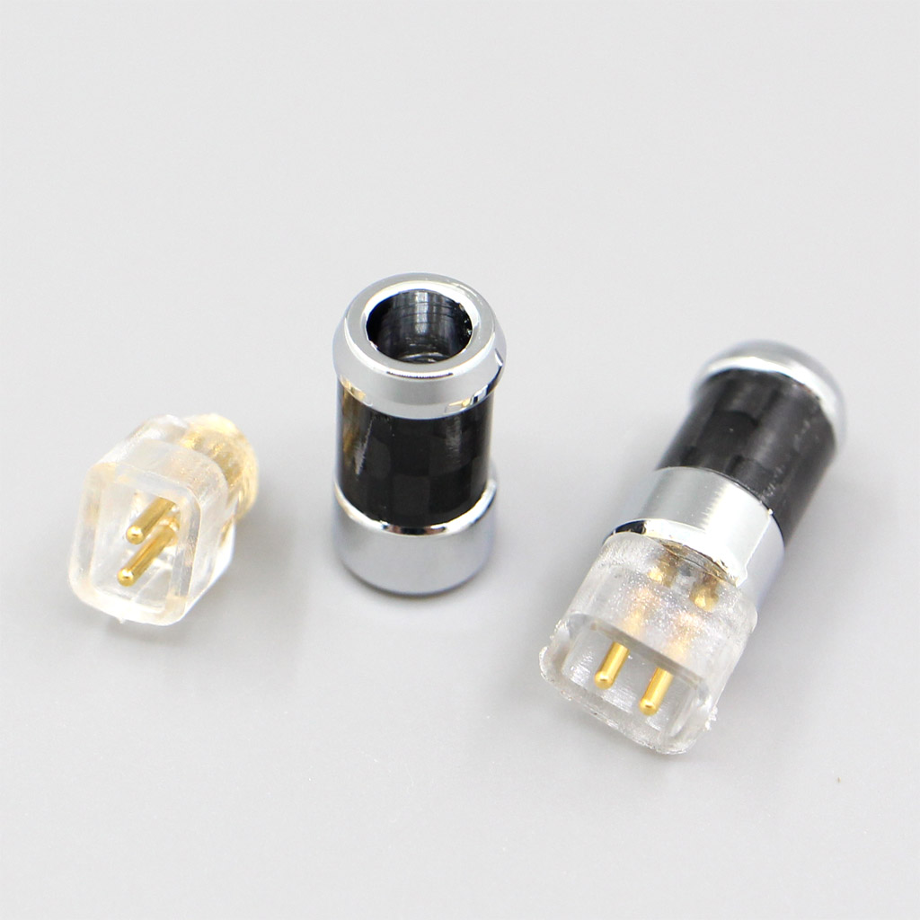 Superbright Surface + Carbon Fibre DIY Earphone Pins For UE11 UE18 pro QDC Gemini Gemini-S Anole V3-C V3-S V6-C