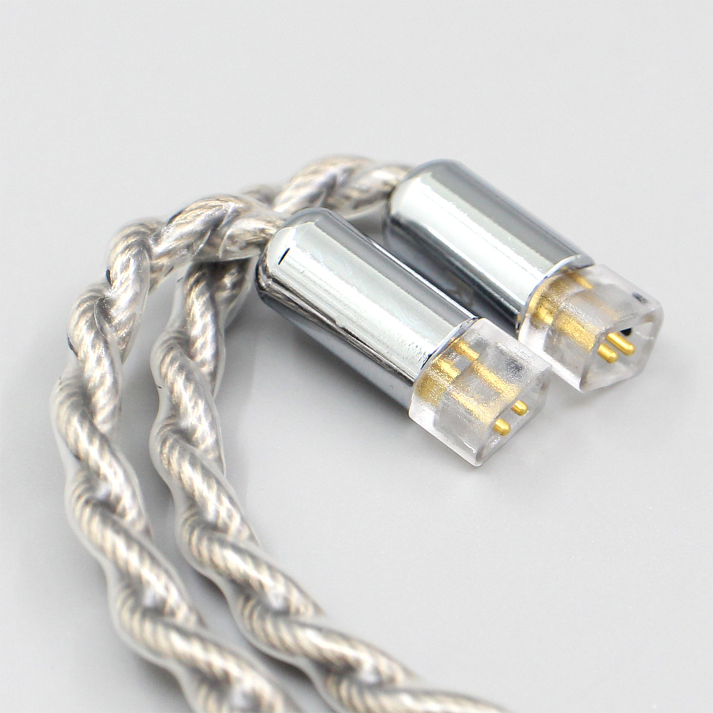 99% Pure Silver + Graphene Silver Plated Shield Earphone Cable For UE11 UE18 pro QDC Gemini Gemini-S Anole V3-C V3-S V6-C