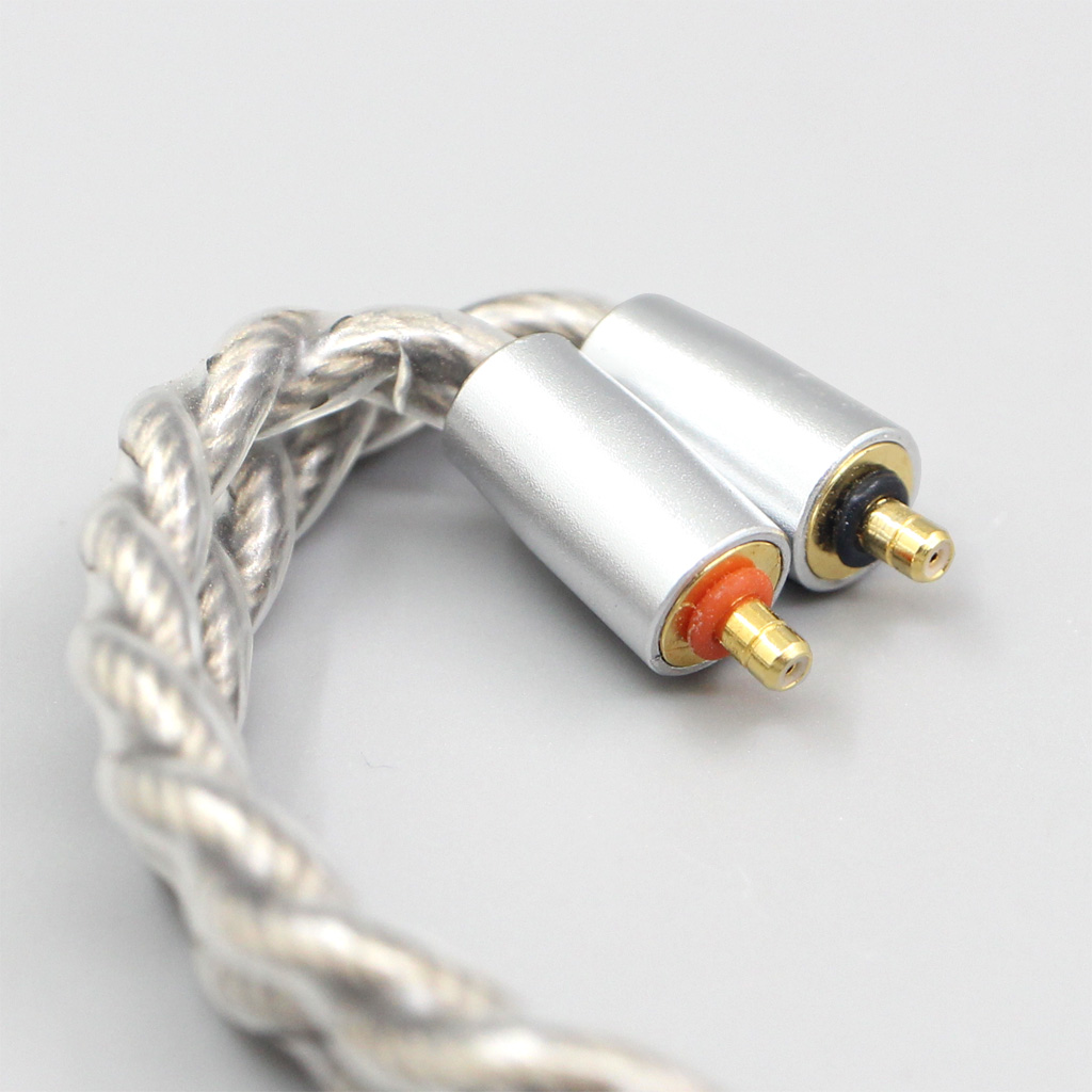 99% Pure Silver + Graphene Silver Plated Shield Earphone Cable For UE Live UE6 Pro Lighting SUPERBAX IPX 4 core 1.8mm