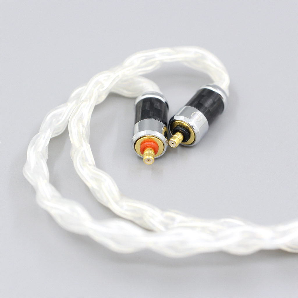 99.99% Pure Silver XLR 3.5mm 2.5mm 4.4mm Earphone Cable For UE Live UE6Pro Lighting SUPERBAX IPX