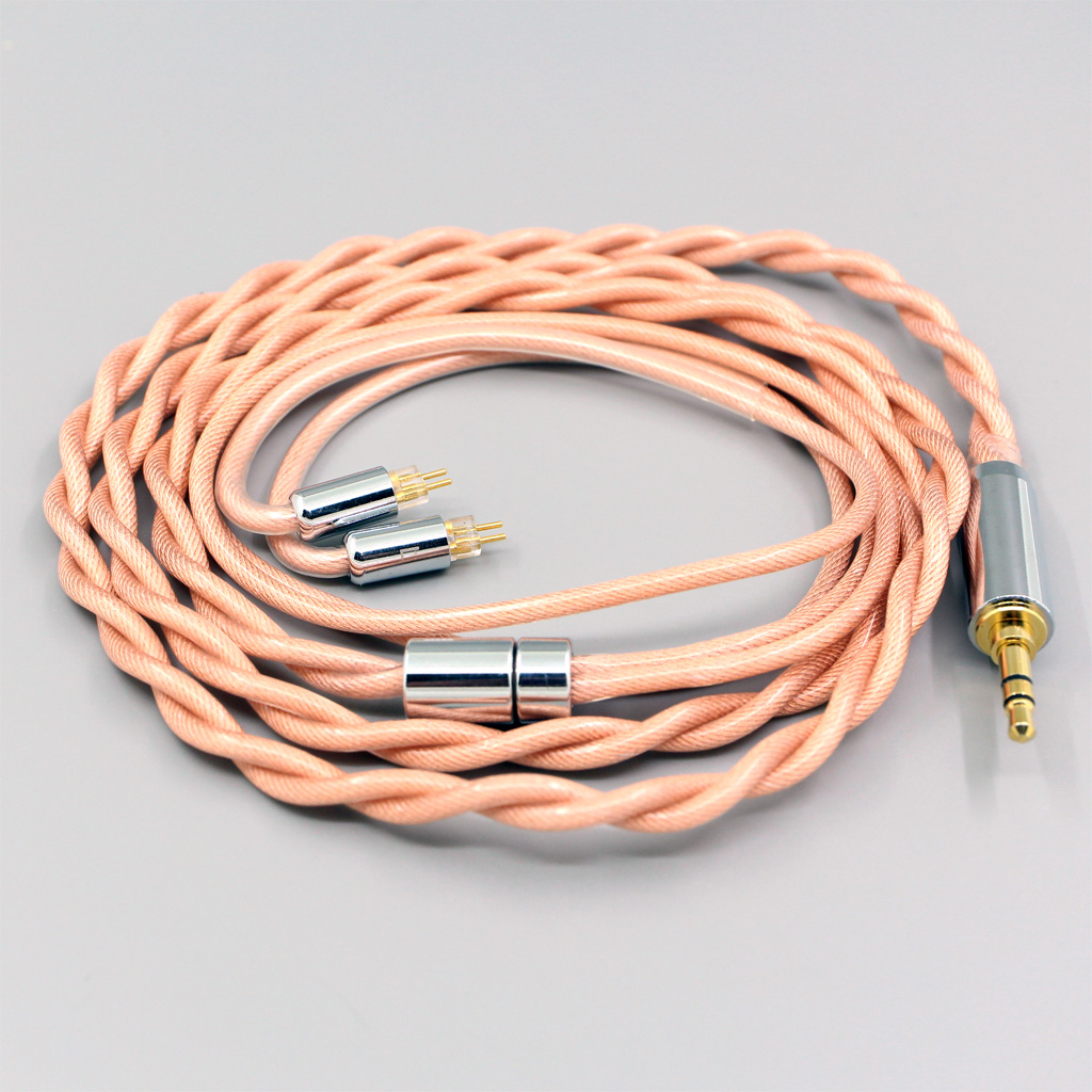 Type6 756 core Shielding 7n Litz OCC Earphone Cable For 0.78mm BA Westone W4r UM3X UM3RC JH13 High Step 2 core 2.8mm