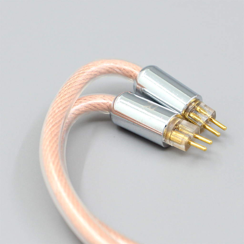 Type6 756 core Shielding 7n Litz OCC Earphone Cable For 0.78mm BA Westone W4r UM3X UM3RC JH13 High Step 2 core 2.8mm