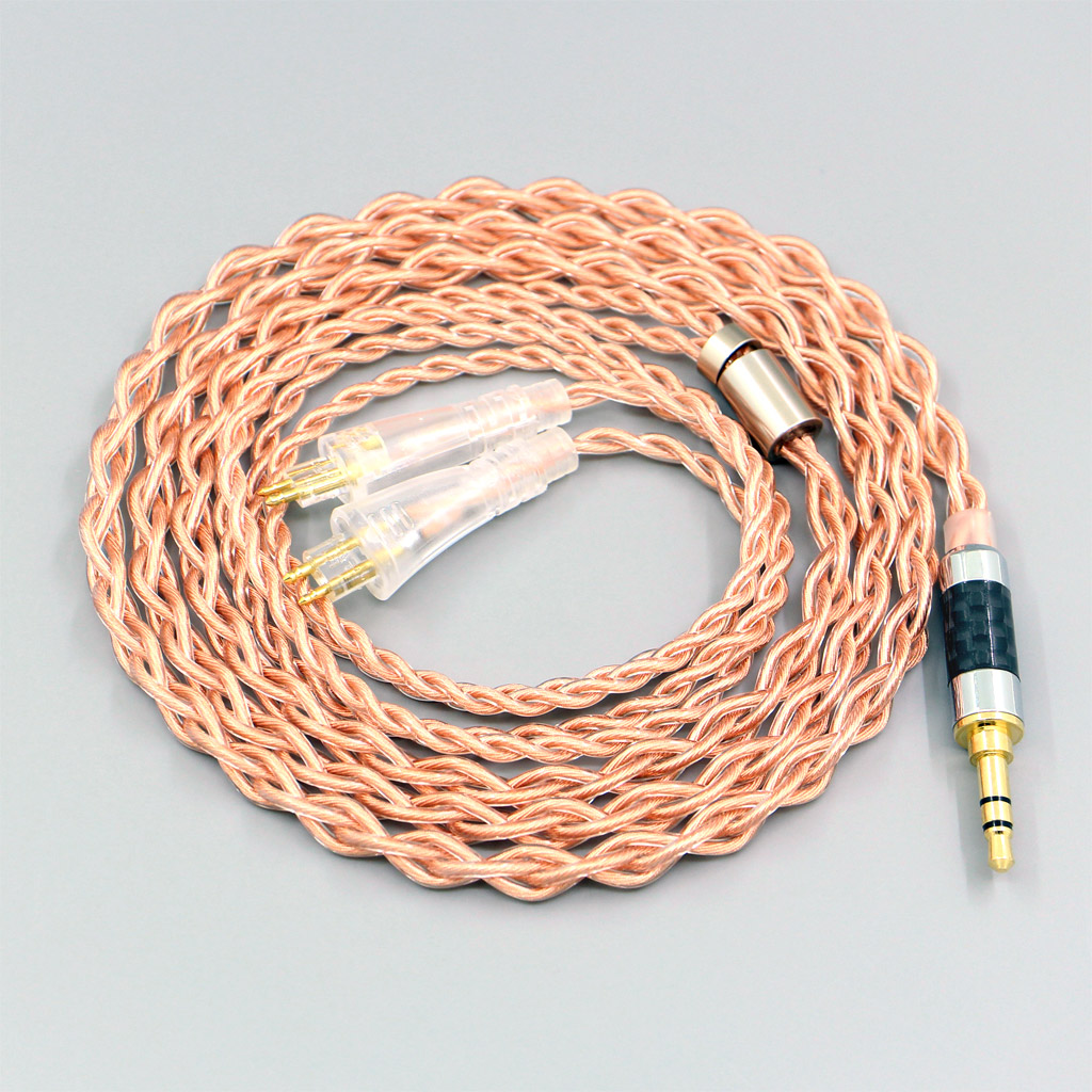 4 Core 1.7mm Litz HiFi-OFC Earphone Braided Cable For FOSTEX TH900 MKII MK2 TH-909 TR-X00 TH-600 headset