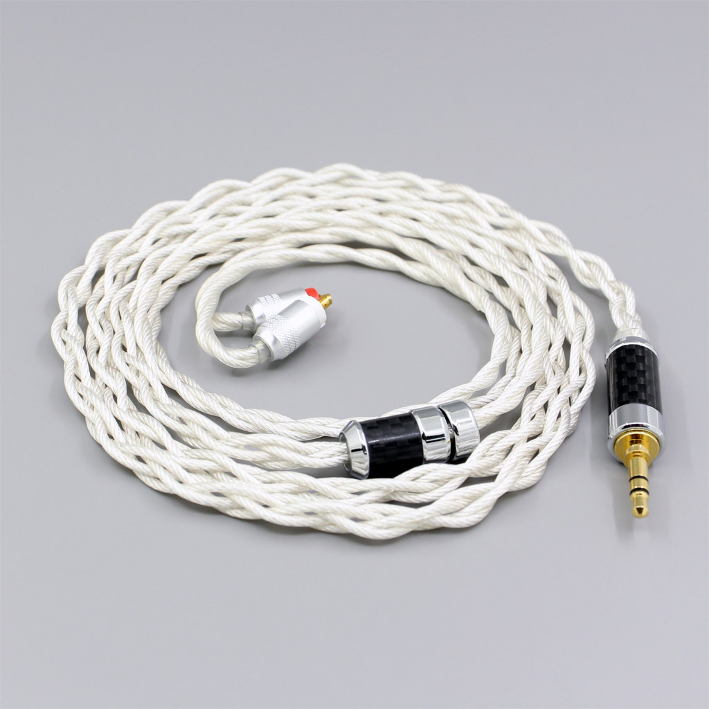 Graphene 7N OCC Silver Plated Shielding Coaxial Earphone Cable For Sony XBA-H2 XBA-H3 xba-A3 xba-A2