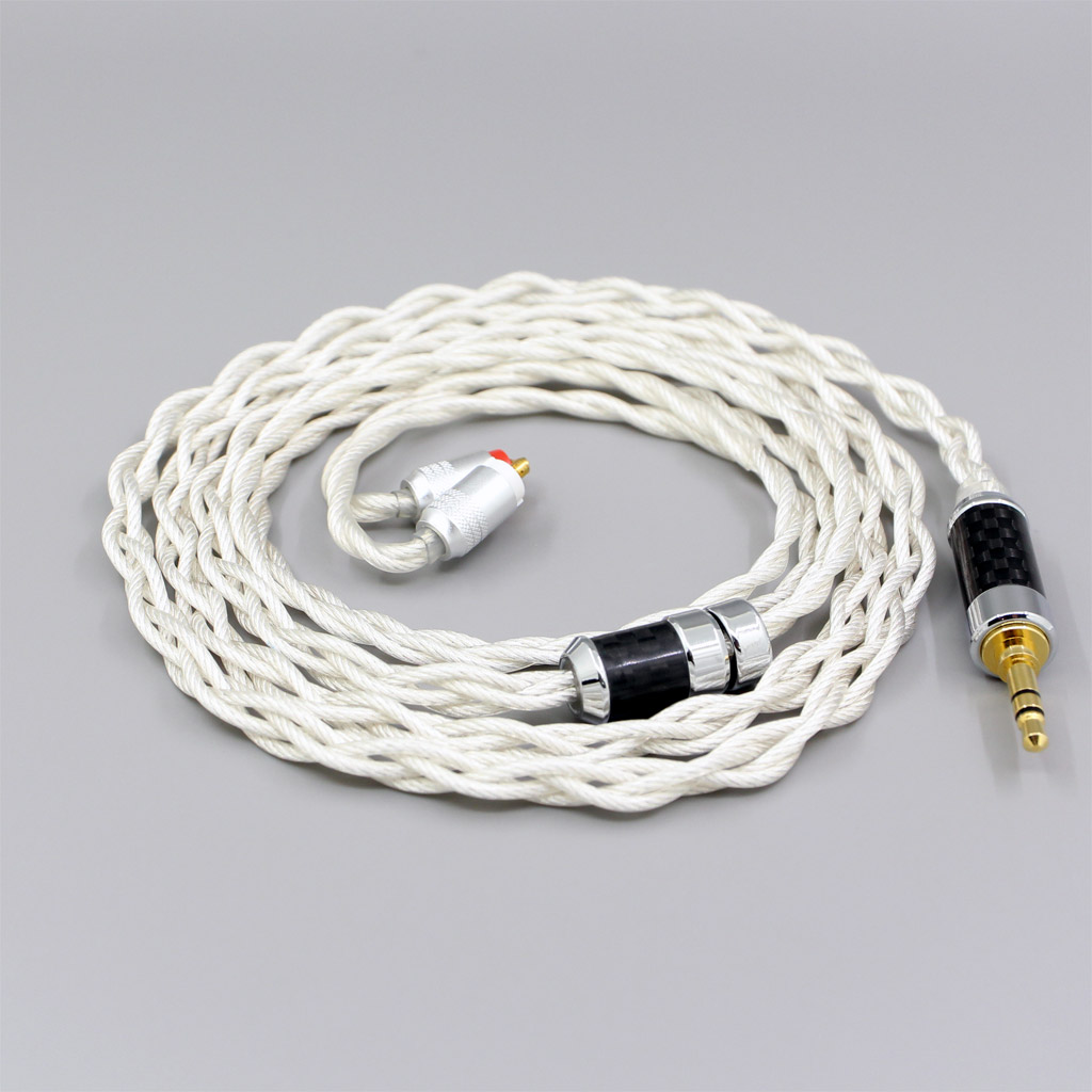 Graphene 7N OCC Silver Plated Shielding Coaxial Earphone Cable For Sony XBA-H2 XBA-H3 xba-A3 xba-A2