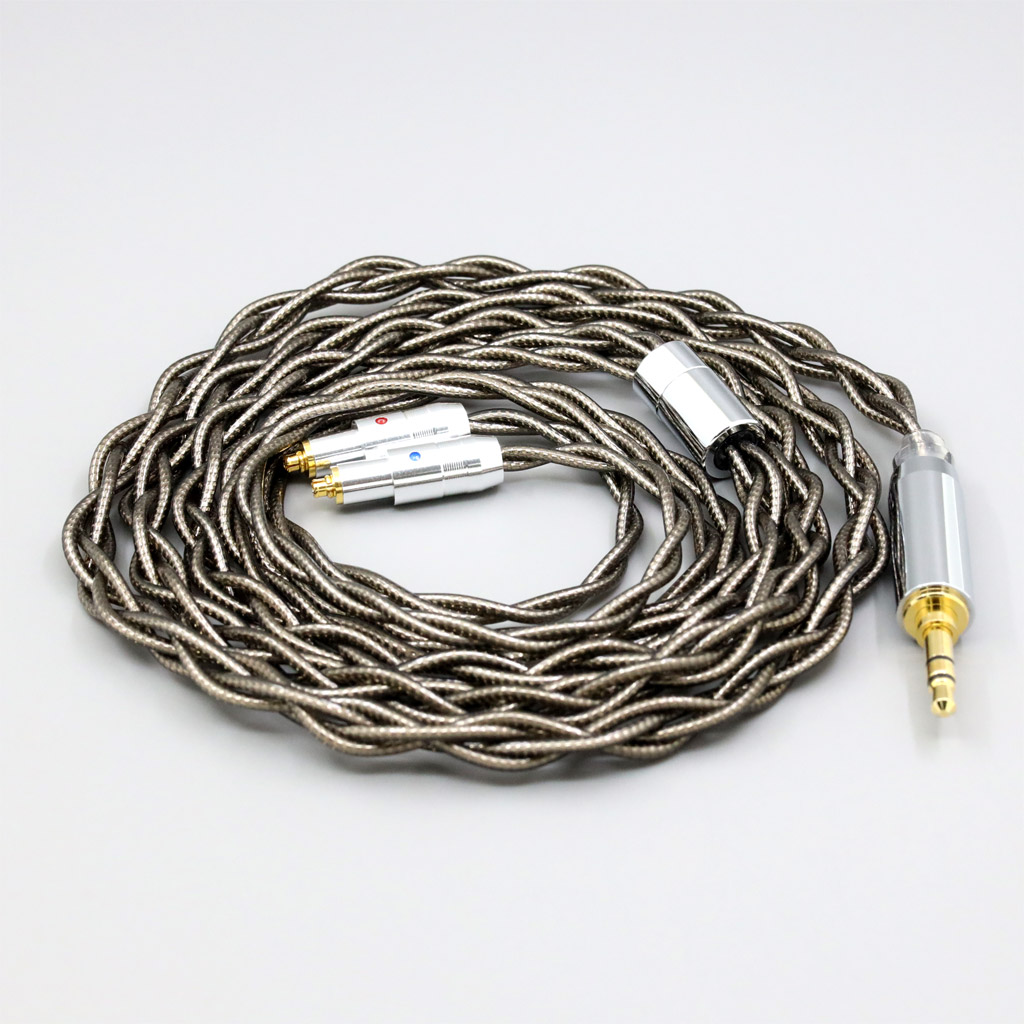 99% Pure Silver Palladium + Graphene Gold Earphone Shielding Cable For Shure SRH1540 SRH1840 SRH1440 4 core Headphone