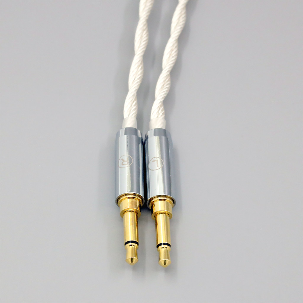 Graphene 7N OCC Silver Plated Type2 Earphone Cable For Hifiman Sundara Ananda HE1000se HE6se DEVA he400se Arya He-35