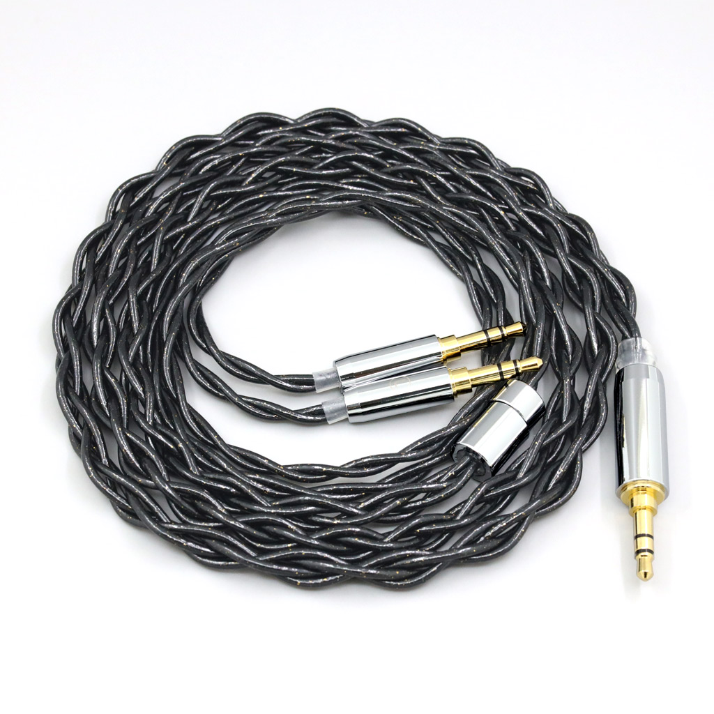 99% Pure Silver Palladium Graphene Floating Gold Cable For Hifiman Sundara Ananda HE1000se HE6se he400se Arya He-35x