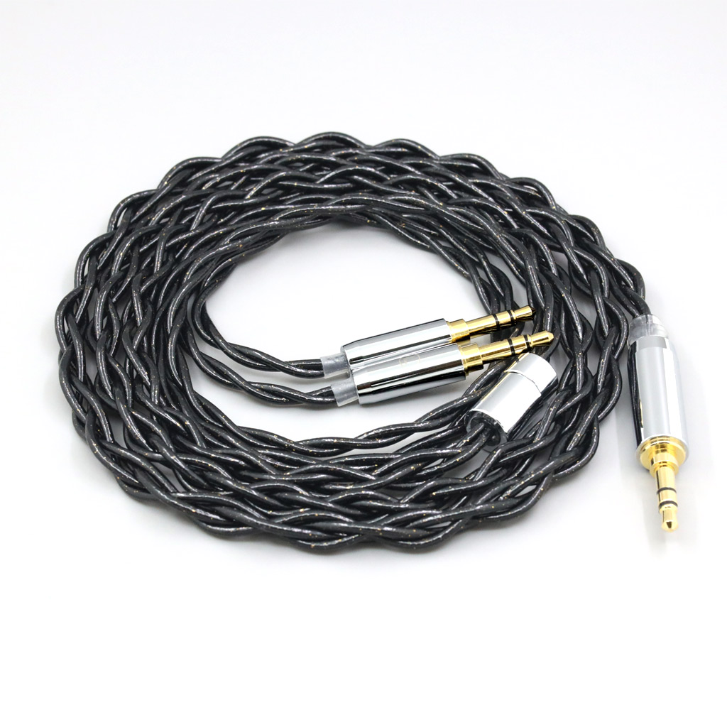 99% Pure Silver Palladium Graphene Floating Gold Cable For Hifiman Sundara Ananda HE1000se HE6se he400se Arya He-35x